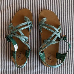 Green Chaco Women's Diana Sport Sandal 7